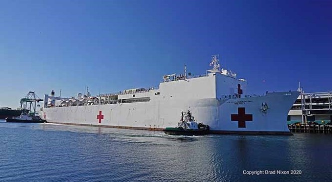 USN Ship Mercy Banner-BN
